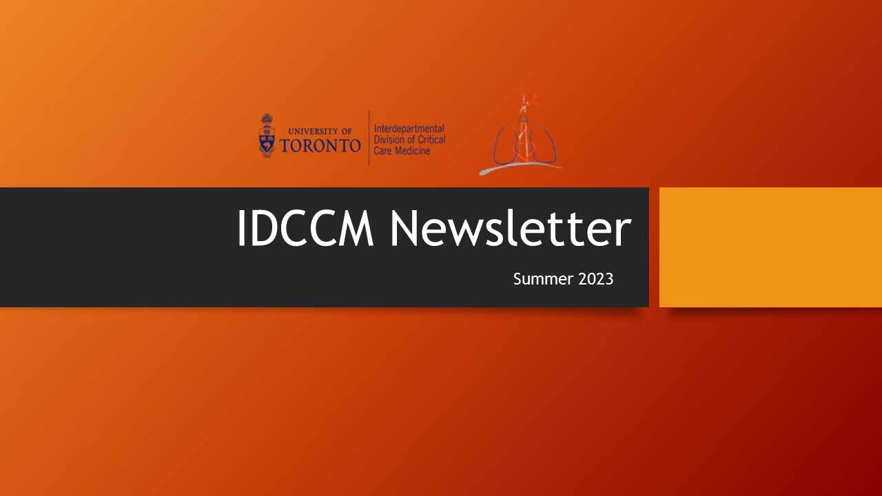 IDCCM Newsletter - Summer 2023